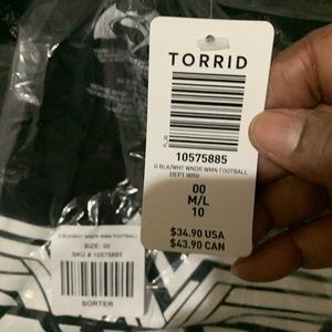 Torrid football DC Wonder Woman Tee